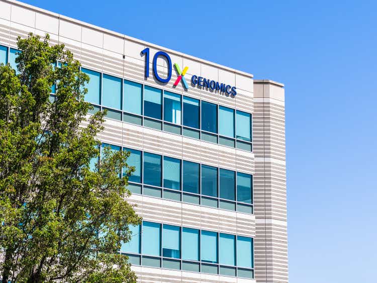 10x Genomics headquarters in East San Francisco Bay Area