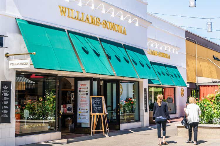 Willams-Sonoma store entrance