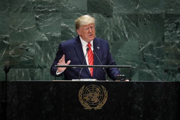 Trump says U.S. is ‘leading in virtually everything’ in UN address (DXY:)
