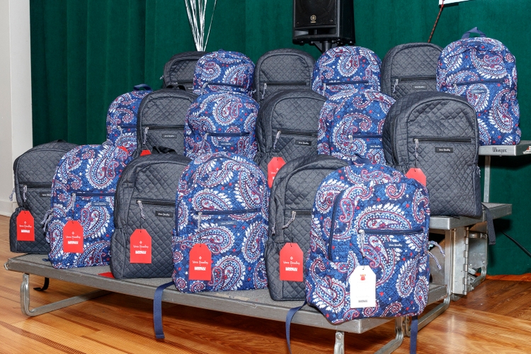 Vera Bradley x Blessings In A Backpack Event With Lauren Alaina