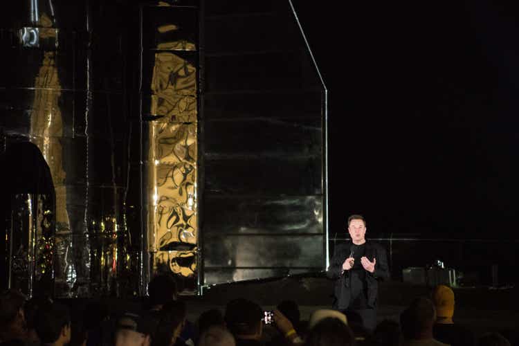 Twitter Is Going To Mars - Seeking Alpha SpaceX CEO Elon Musk Gives Update On Starship Launch Vehicle At Texas Launch Facility