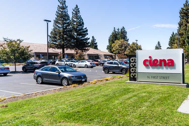 Ciena headquarters in Silicon Valley