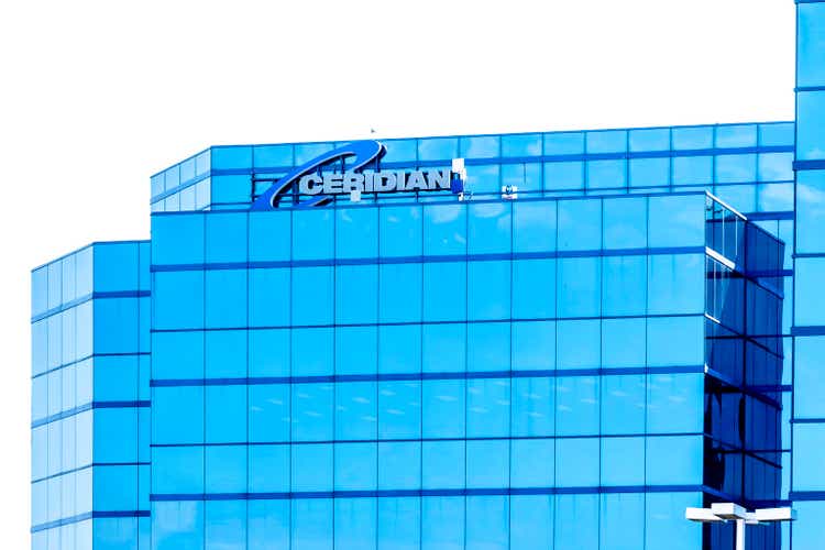 Ceridian office building in Markham, Ontario, Canada.