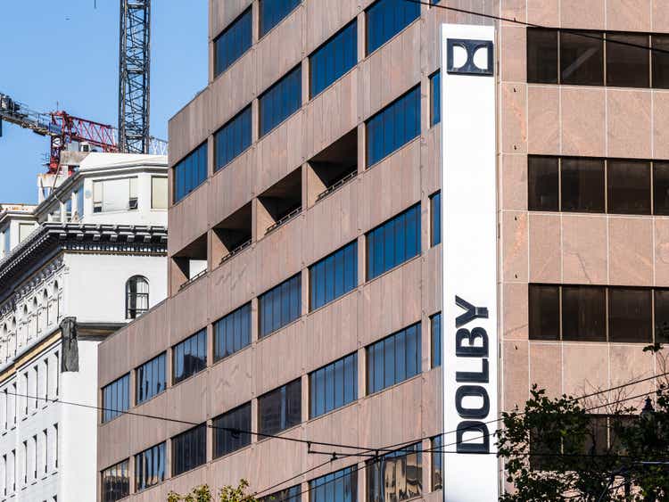 Dolby headquarters in downtown San Francisco