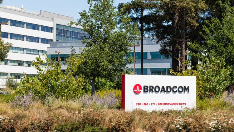 Broadcom headquarters in Silicon Valley