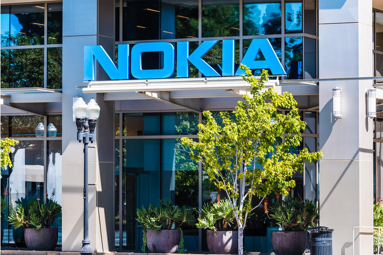 Nokia office building in Silicon Valley