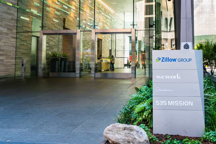 Entrance to 535 Mission street office building, San Francisco