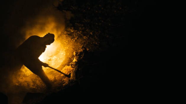Sulfur Miners of Ijen