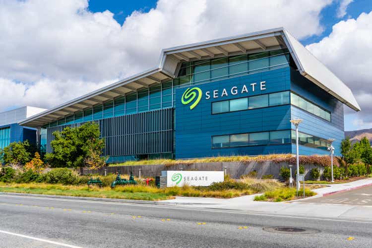 Seagate, the Fremont Research Center building Silicon Valley