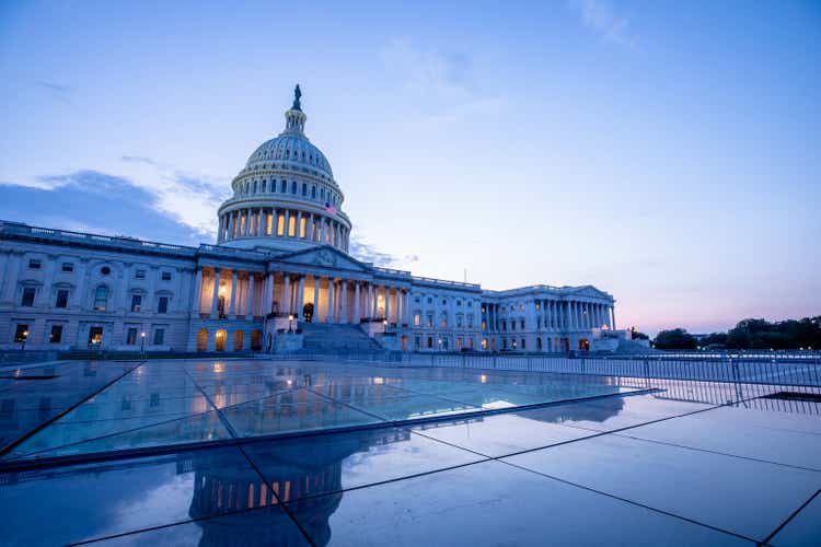 US Capitol Building in Washington DC