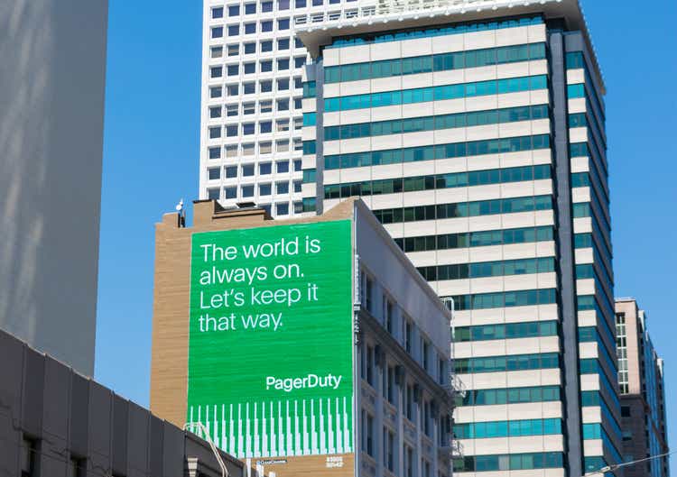 PagerDuty cloud computing startup advertisement