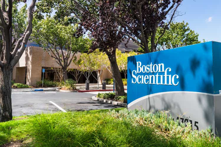 Boston Scientific office building in Silicon Valley