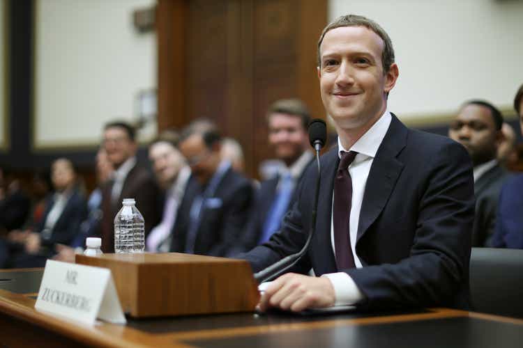 Facebook CEO Mark Zuckerberg Testifies Before The House Financial Services Committee
