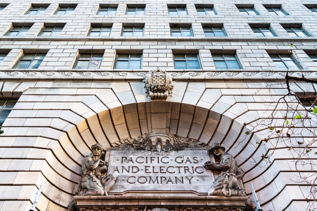 PG&E historical headquarters in downtown San Francisco;
