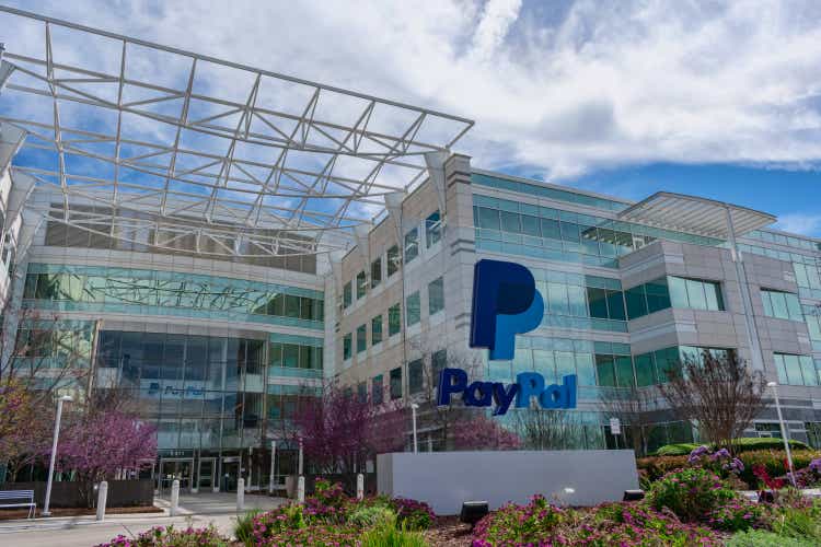 PayPal Holdings headquarters building in North San Jose Innovation District in Silicon Valley