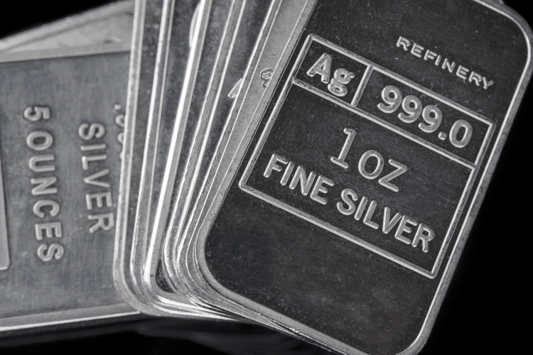 Silver bullion
