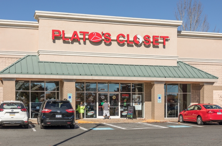 Plato"s Closet storefront-Charlotte