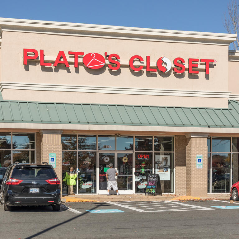 Plato"s Closet storefront-Charlotte