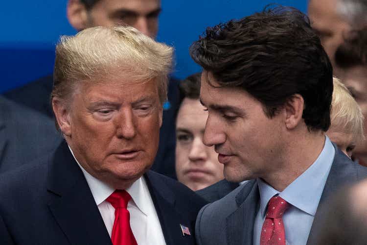 Trudeau dines with Trump at Mar-a-Lago amid tariff threat (Commodity:WEGGS:COM)