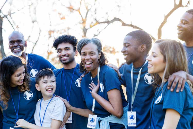 Group of volunteers