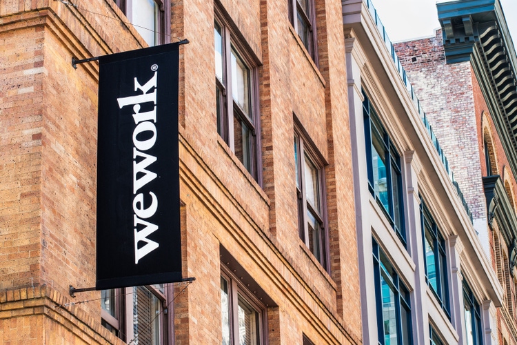 WeWork office building located in SOMA district, San Francisco