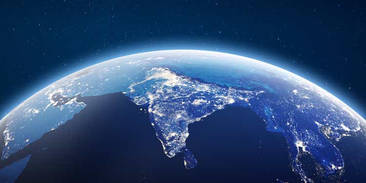 City lights India