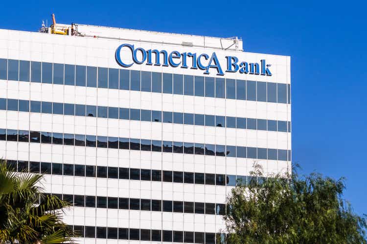 Comerica Bank branch building