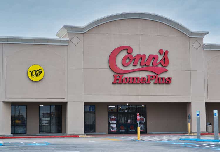 Conn`s Home Plus store in Humble, Texas.