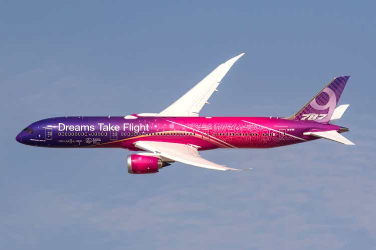 Boeing"s Dreams Take Flight Special Livery 787-9 Dreamliner