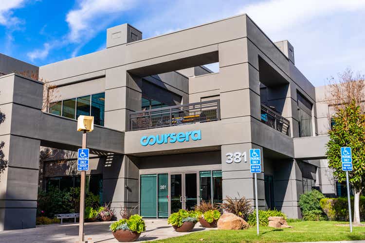 Coursera headquarters in Silicon Valley