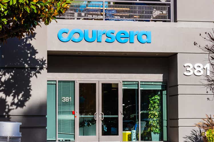 Coursera headquarters in Silicon Valley