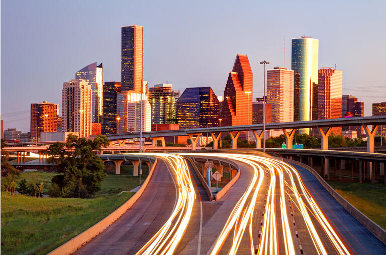 Downtown Houston, Texas Skyline