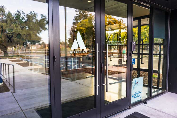 Atlassian headquarters in Silicon Valley