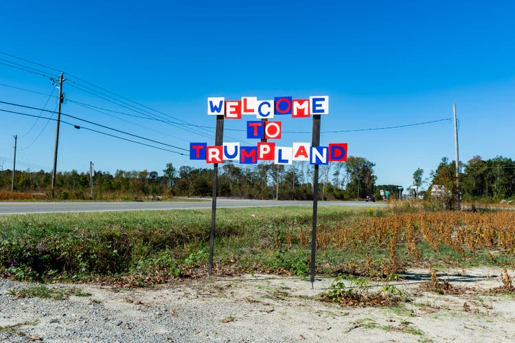 Trumpland Sign