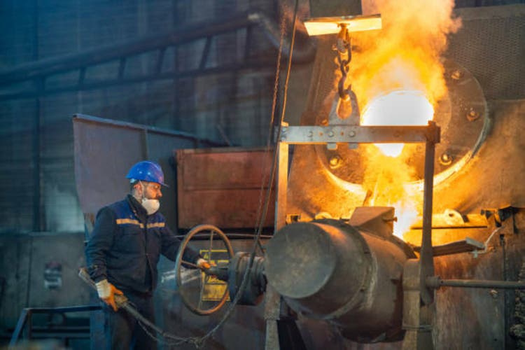 Hot metal casting