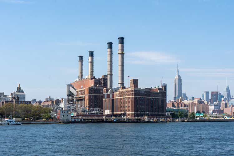 Con Edison Power Plant in Manhattan, NYC