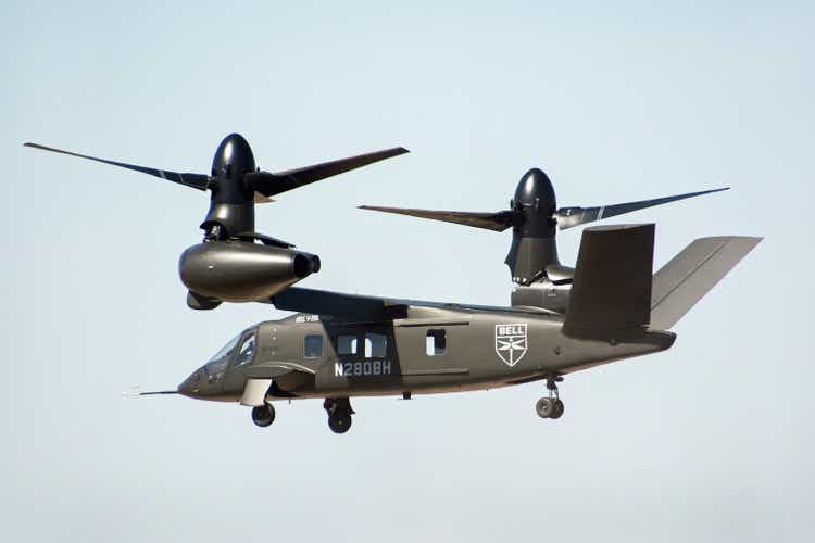 United States Army Bell V-280 Valor tiltrotor aircraft