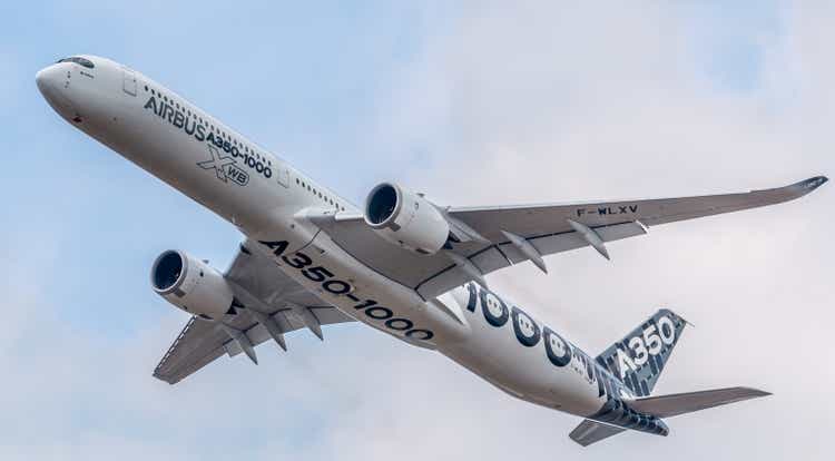 The Airbus A350-1000