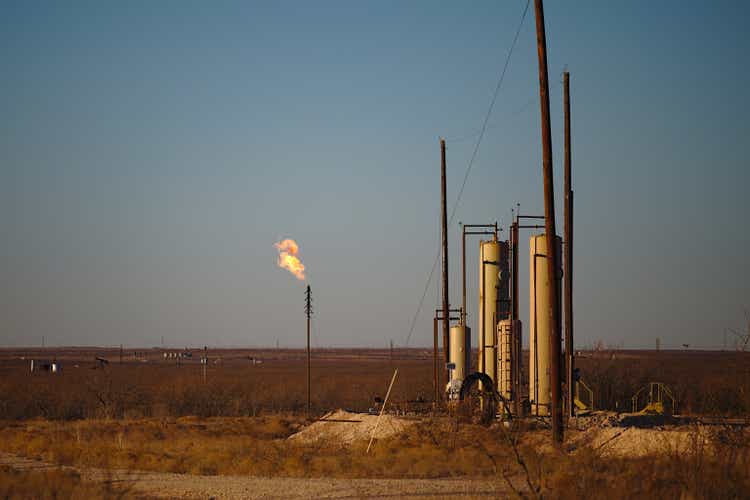 West Texas Gas Flare
