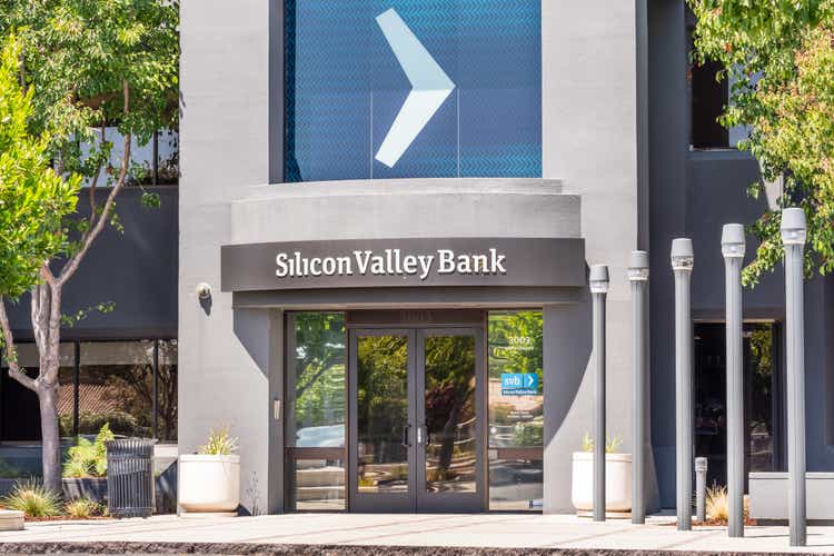 Silicon Valley Bank headquarters and branch