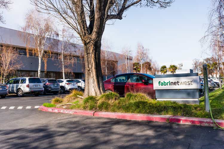 Fabrinet West headquarters in Silicon Valley