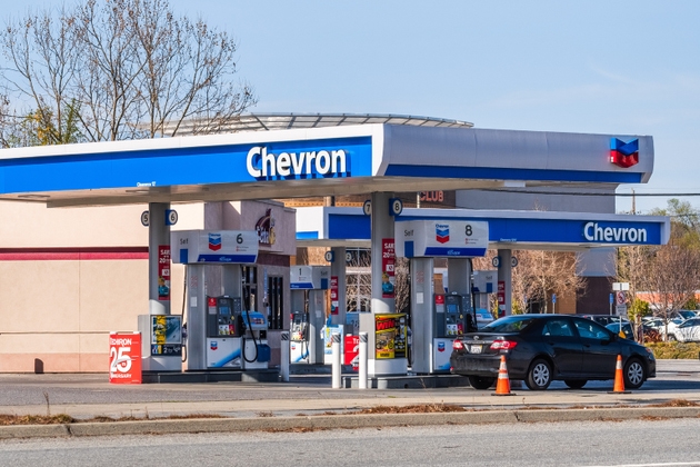 Chevron gas station