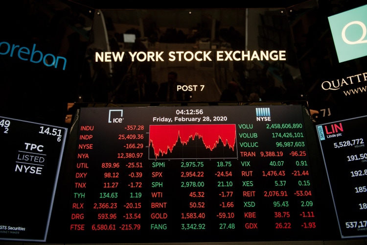 Markets Face Worst Week Of Losses Since 2008 As Coronavirus Fears Spook Investors