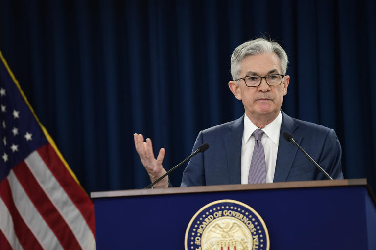 Federal Reserve Chair Powell Announces Half Percentage Point Interest Rate Cut