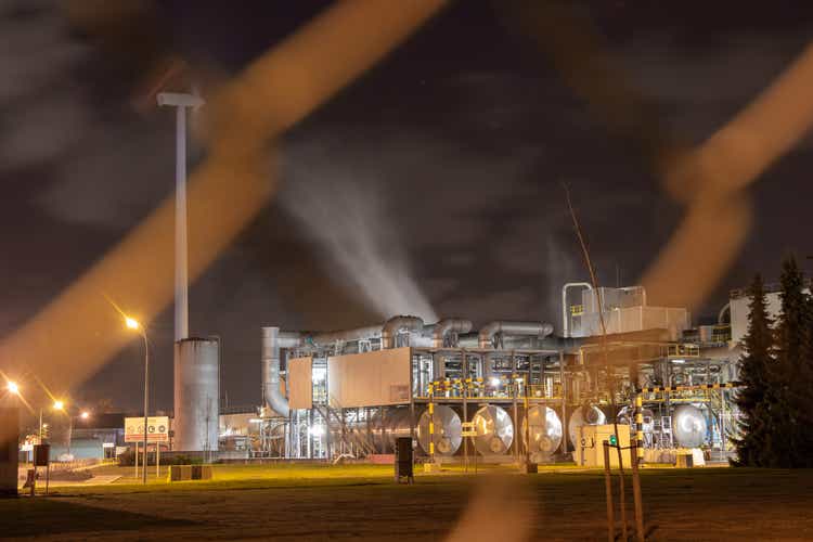 The Celanese corporation plant in Lanaken, Belgium. This corporation is a global chemica
