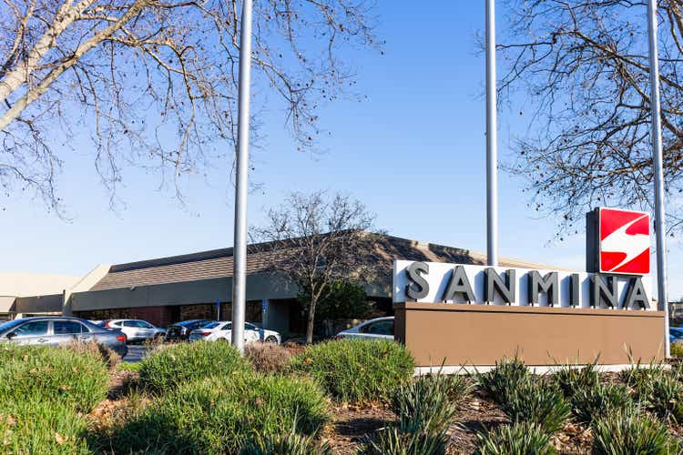 Sanmina corporation headquarters in Silicon Valley