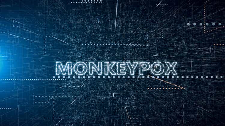 Monkeypox title background
