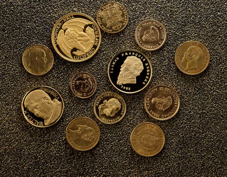 gold coin collection