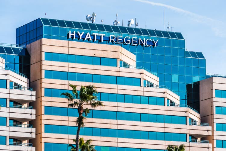 Hyatt Regency hotel in Silicon Valley