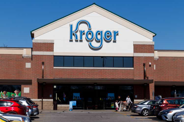 Kroger Supermarkt. De Kroger Co. is een van "s werelds grootste supermarktretailers.